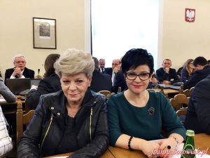 Poseł Joanna Borowiak podczas prac Sejmowej Komisji Zdrowia