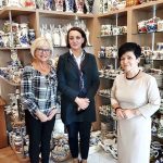 Wiceminister Kultury i Dziedzictwa Narodowego Pani Magdalena Gawin oraz Poseł Joanna Borowiak odwiedziły Fabrykę Fajansu we Włocławku