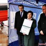 W Porcie Regionalnego Zarządu Gospodarki Wodnej odbyła się prezentacja specjalistycznej łodzi ratunkowej Włocławskiego Wodnego Ochotniczego Pogotowia Ratunkowego
