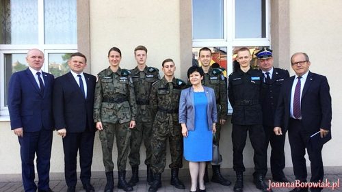 Wizyta Sekretarza Stanu w Ministerstwie Obrony Narodowej Wojciecha Skurkiewicza w Bądkowie i Radziejowie