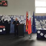Uroczystość otwarcia nowej sali gimnastycznej w SP w Kruszynie z udziałem wiceministra sportu