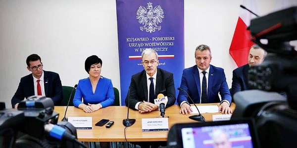 Minister Inwestycji i Rozwoju Jerzy Kwieciński odwiedził Włocławek