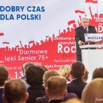 Konwencja Prawa i Sprawiedliwości z udziałem Prezesa Jarosława Kaczyńskiego we Włocławku