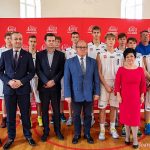 Uroczystość podpisania listu intencyjnego w sprawie powstania Akademii Koszykówki Anwilu