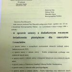 Sejmowa Komisja Polityki Społecznej i Rodziny odrzuciła poprawki Senatu ws trzynastej emerytury