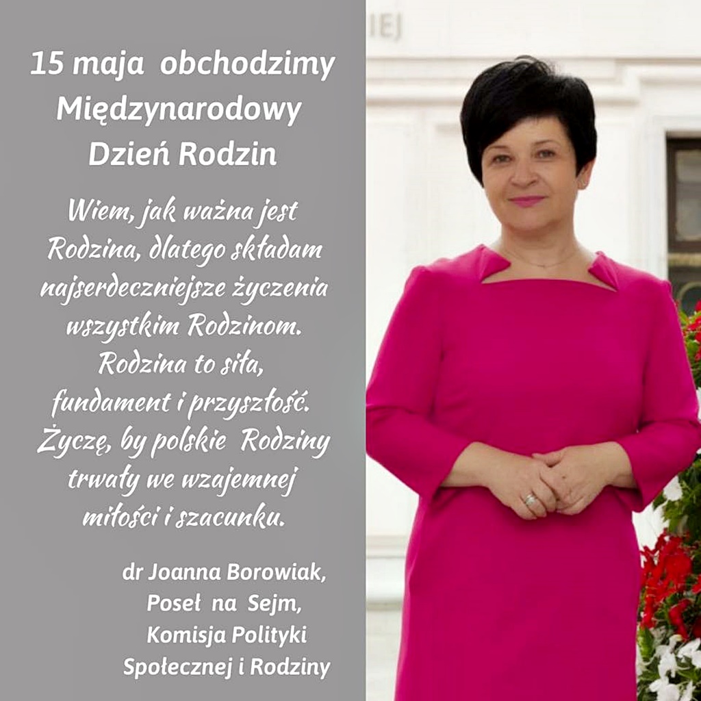 Poseł Joanna Borowiak złożyła najlepsze życzenia dla wszystkich Strażaków w dniu Ich święta