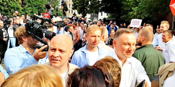 Poseł Joanna Borowiak uczestniczyła w spotkaniu Prezydenta Andrzeja Dudy z mieszkańcami Torunia