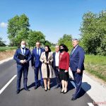 Uroczystości oddania nowej drogi Żyrosławice-Przybranowo