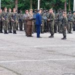 Przysięga żołnierzy Wojsk Obrony Terytorialnej w Grudziądzu