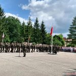 Przysięga żołnierzy Wojsk Obrony Terytorialnej w Grudziądzu