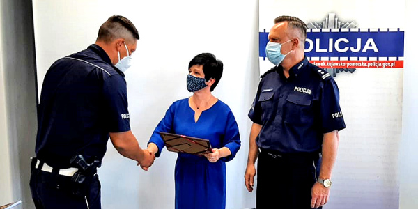 Włocławscy Policjanci uhonorowani za pomoc Seniorom