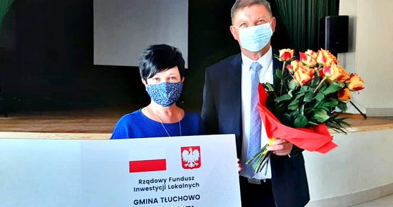 Wsparcie na kwotę 600 tysięcy złotych z RFIL dla gminy Tłuchowo