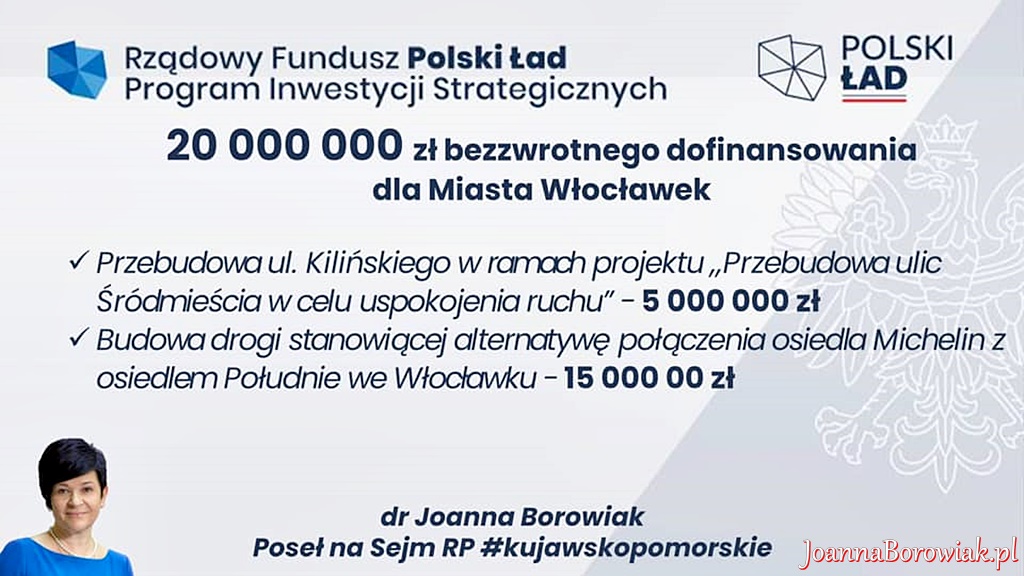 Polski Ład to szansa na rozwój Włocławka i gmin powiatu włocławskiego