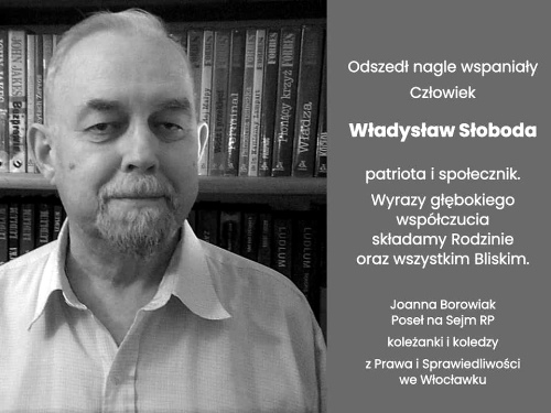 Wiadomość o śmierci Pana Władysława Słobody