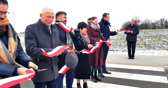 Otwarcie nowych dróg w gminie Osiek
