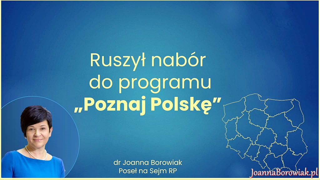 Ruszył nabór wniosków w nowej edycji programu MEiN Poznaj Polskę
