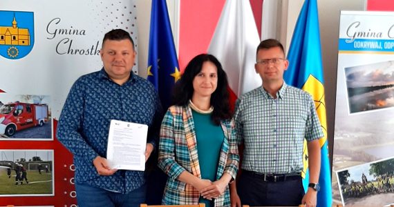 Inwestycja w gminie Chrostkowo ze środków programu Polski Ład