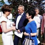 Spotkanie z Minister Rodziny i Polityki Społecznej Marleną Maląg w gminie Bytoń