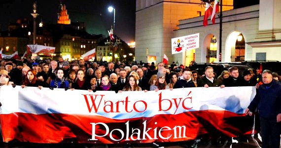 Uroczystości w przeddzień Narodowego Święta Niepodległości w Warszawie