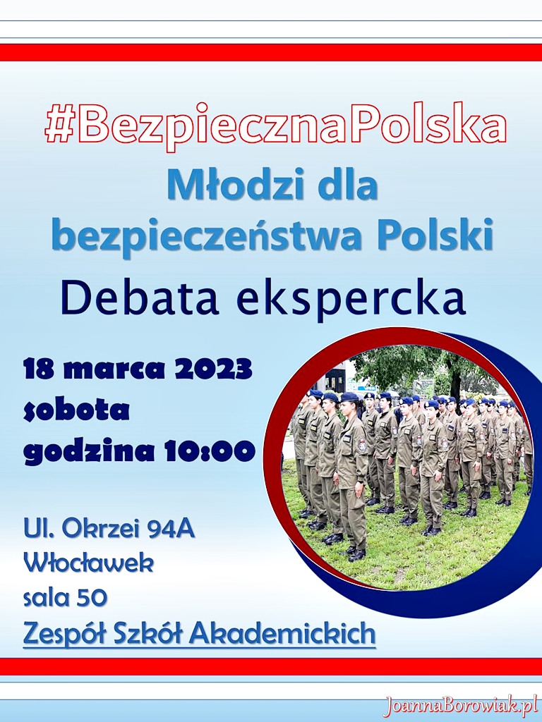 Zapraszamy na debatę pt. Młodzi dla bezpieczeństwa Polski